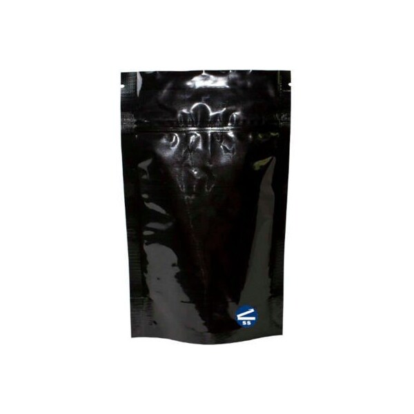Sealer Sales Child Resistant Flat Bags, 3-3/4inW x 4inL, 5 Mil, Black, 250/Pack